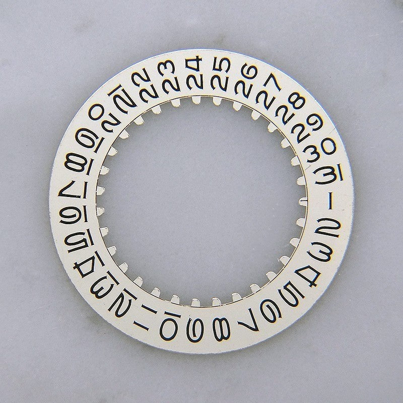 Genuine Rolex 3035 Silver Date Disc Vintage Submariner GMT-Master Caliber Part