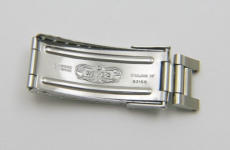 Vintage Genuine Rolex 93150 Submariner Fliplock Clasp VF Circa 1981 Steel 20mm