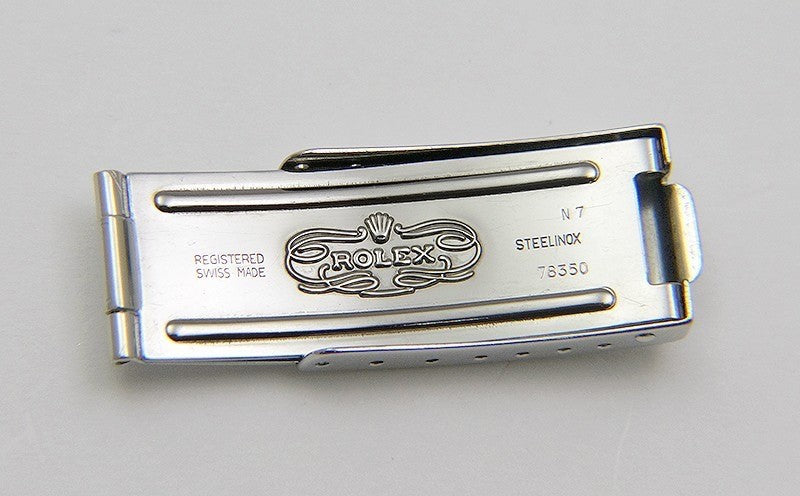 Genuine Rolex 78350 Oyster Clasp N7 1989 for 19mm Bracelet 15000 1500 14000 5500