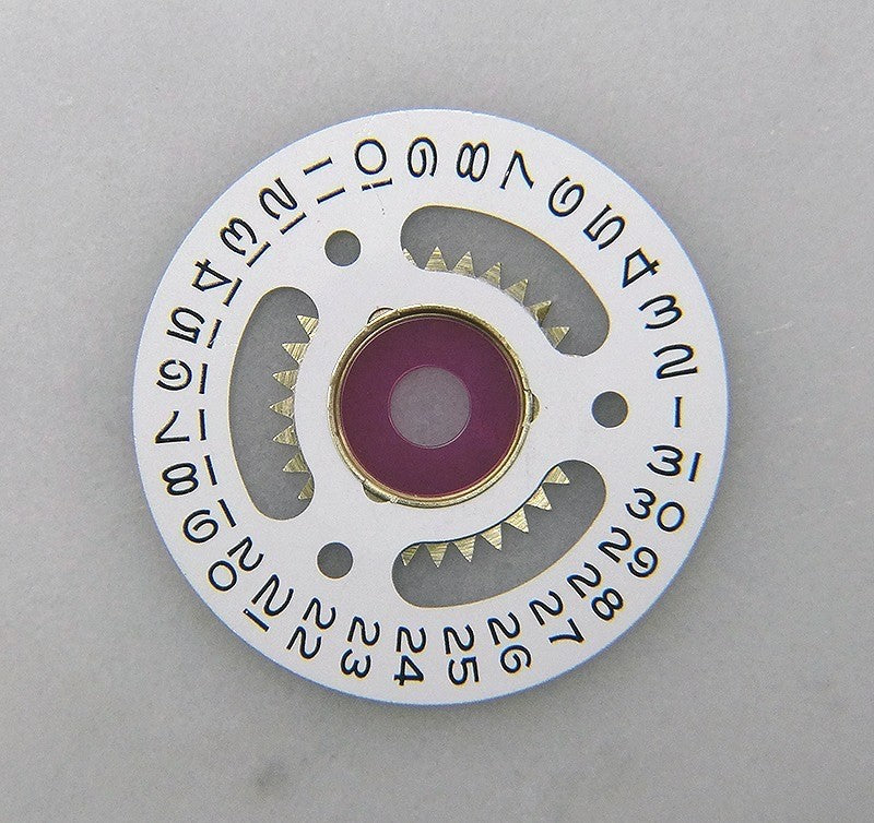 Genuine Rolex 2135‑6900‑2 White Date Disc – Open 6 & 9 – Ladies Caliber 2135