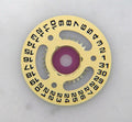 Authentic Rolex 2135 6900 2 Bold Number Beige Date Wheel Disc Ladies Watch Part