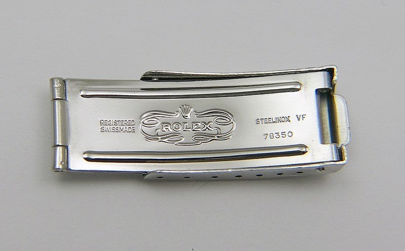 Vintage Genuine Rolex 78350 Oyster Clasp VF 1981 for 19mm Bracelet 1500 1016 550