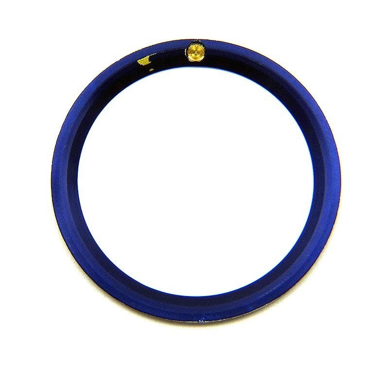 Genuine Rolex Submariner Blue Silver Bezel Insert 16613 16803 16618 16808 Flat 4