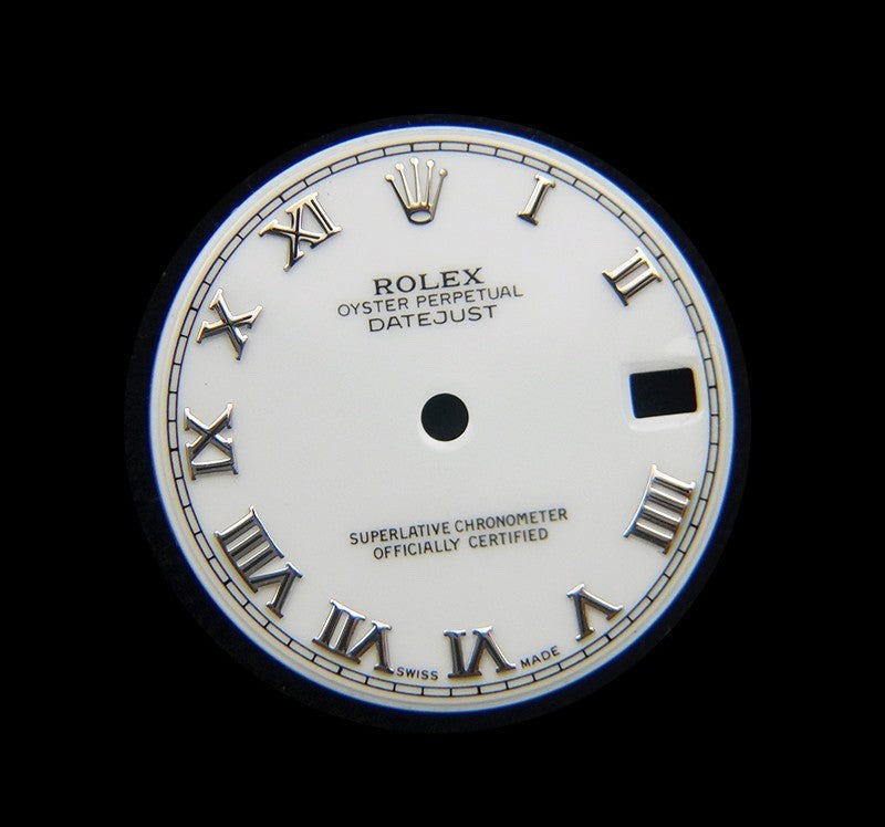 Genuine Rolex Datejust 31mm Midsize Dial 68240 178240 White Roman Numerals