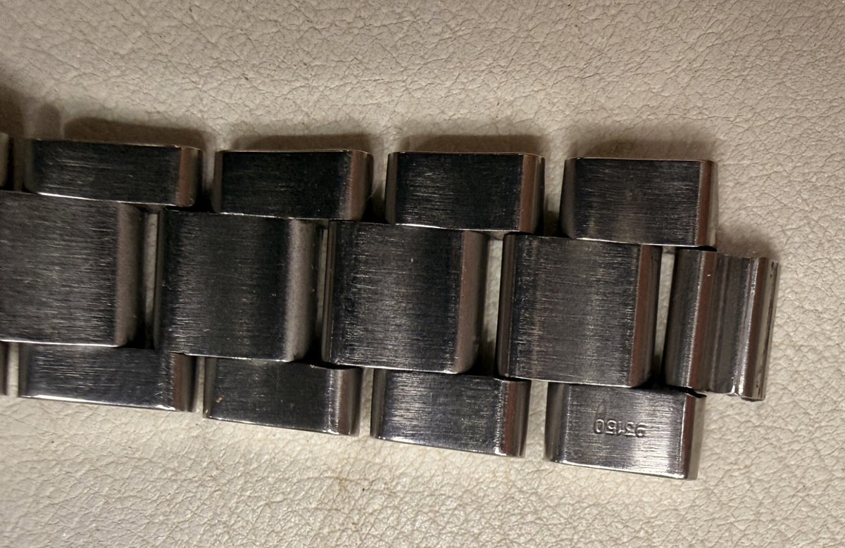 Genuine Rolex 93150 Submariner Oyster Bracelet Fliplock Clasp J12 1985 20mm