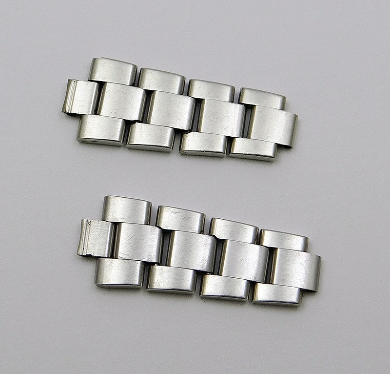 Genuine Rolex 78350 19mm Oyster Bracelet Link Sections Repair Restoration Parts