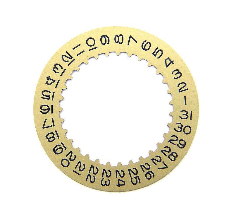 Genuine Rolex 3135 3155 3175 3185 Caliber 16100 Champagne Beige Date Disc Wheel