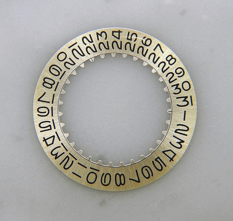 Genuine Rolex 1680 1675 Gold Metallic Date Disc Open 6 9 Caliber 1570 1575