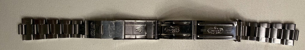 Genuine Rolex 93150 Submariner Oyster Bracelet Fliplock Clasp J12 1985 20mm