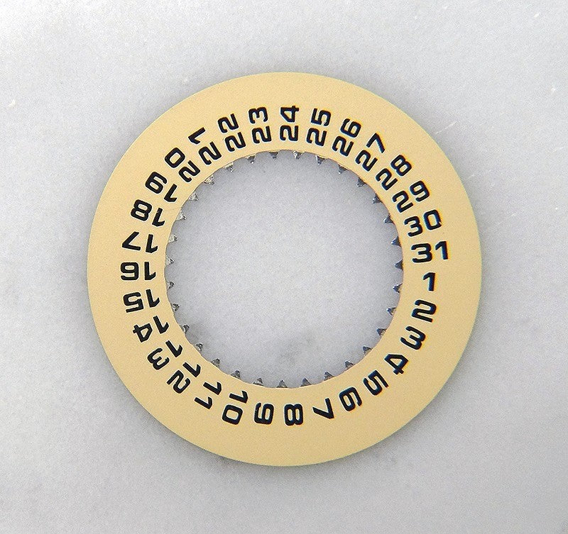 Genuine Rolex 2235 Beige Date Disc – Fits Ladies Datejust 26mm 179174 / 179179 –