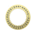 Rolex 3135 3155 3185 Champagne Beige Date Indicator Disc Wheel 16100 Genuine