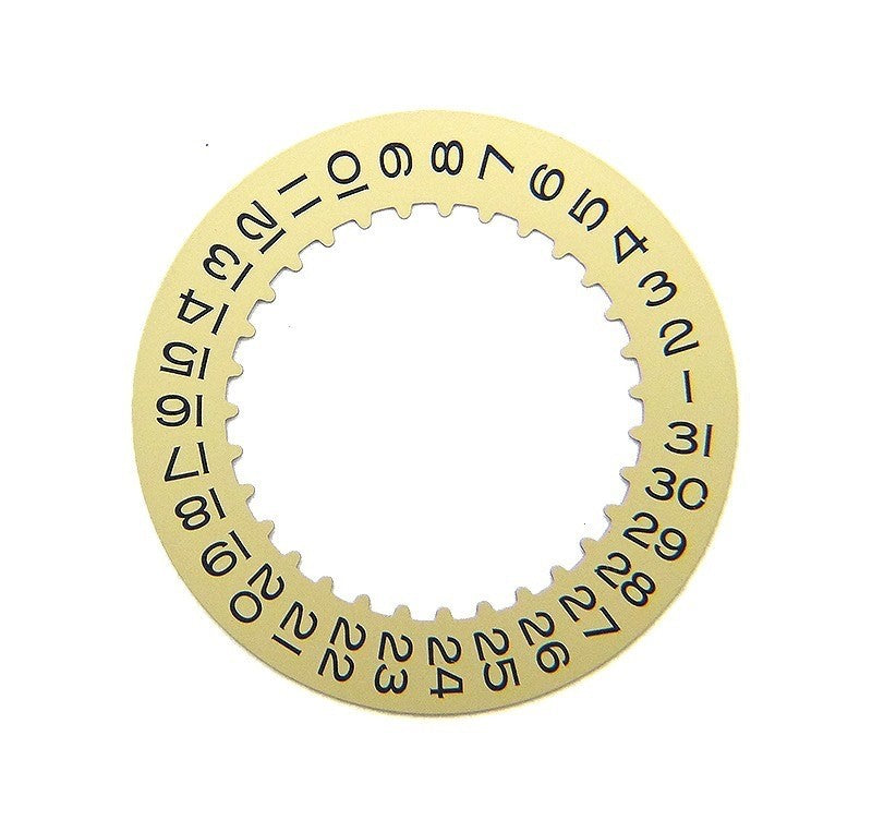 Rolex 3135 3155 3185 Champagne Beige Date Indicator Disc Wheel 16100 Genuine