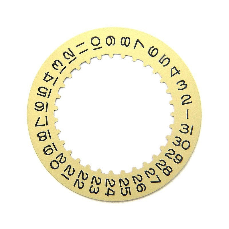 Genuine Rolex 3135 3155 3175 3185 Caliber 16100 Champagne Beige Date Disc Wheel