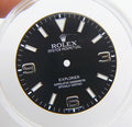 Genuine Rolex Explorer 39mm 214270 Mk1 Black Arabic Dial Chromalight Lume