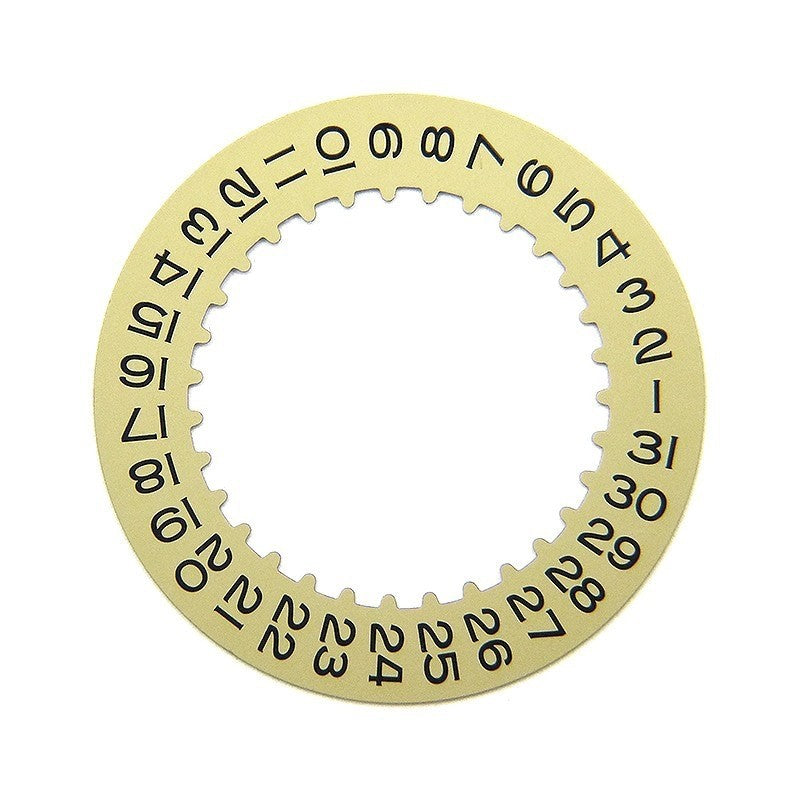 Genuine Rolex 3135 3155 3175 3185 Caliber 16100 Champagne Beige Date Disc Wheel