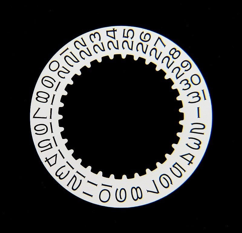 Genuine Rolex Submariner 1680 GMT 1675 White Open 6 & 9 Date Disc 1560 1570 1575