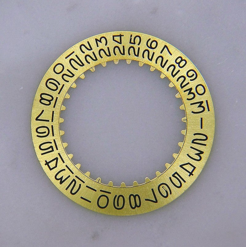 Genuine Rolex 1680/1675 Gold Metallic Date Disc 1560 1570 1575 Good‑Fair