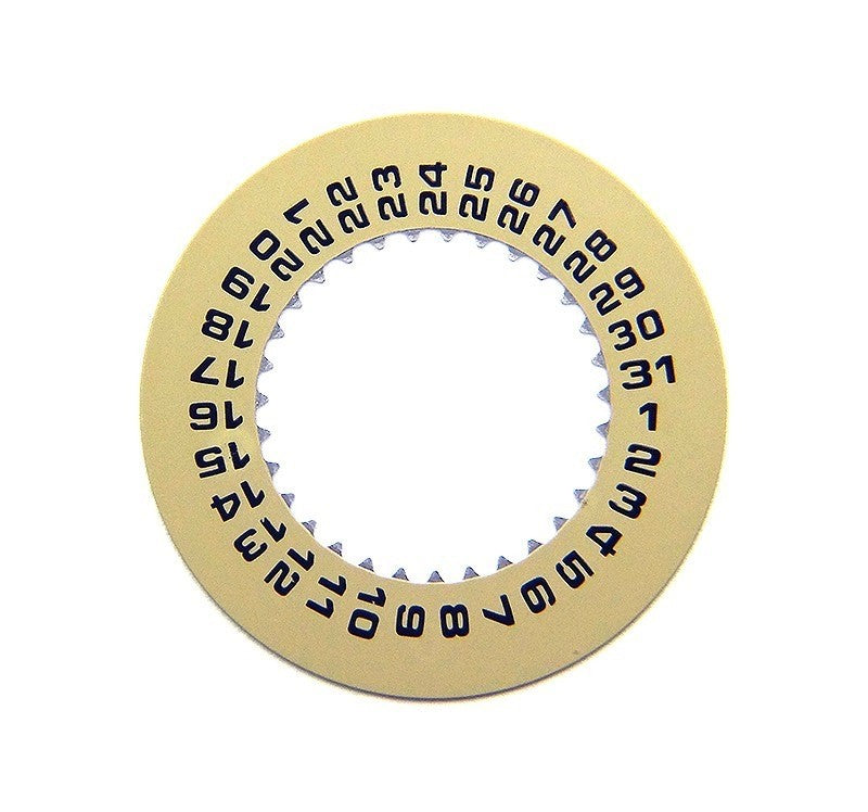 Rolex Caliber 2235 Ladies Datejust Beige Calendar Wheel — Genuine Part # 79001
