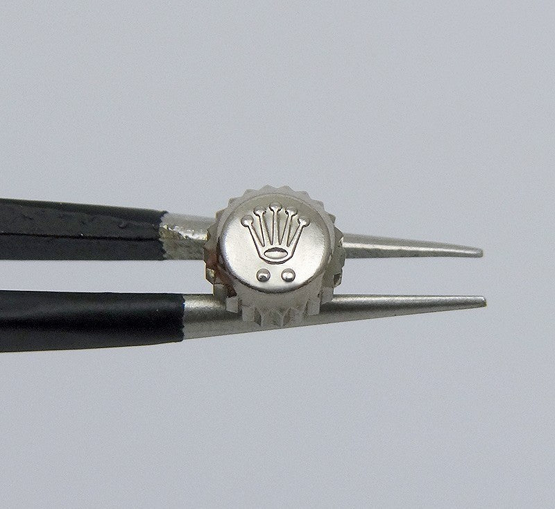 Genuine Rolex 24-531-9 18k White Gold 5.3mm Twinlock Crown 2 Dot Datejust 31
