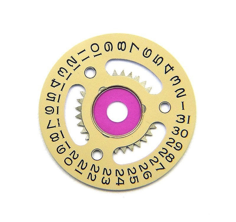 Genuine Rolex 2135-6900-2 Beige Date Disc Serif Open 6 & 9 Ladies Caliber 2135