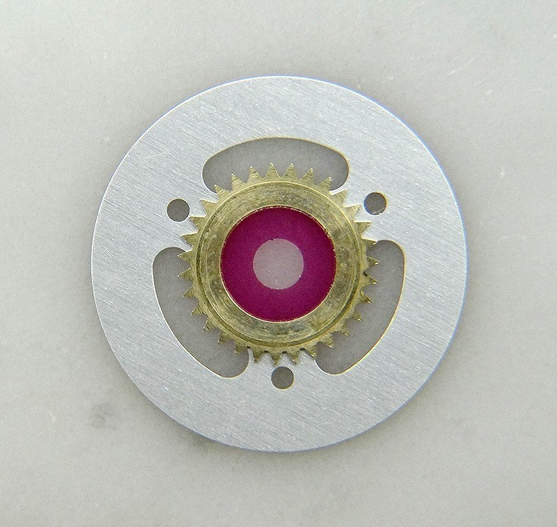 Authentic Rolex 2135 6900 2 Bold Number Beige Date Wheel Disc Ladies Watch Part
