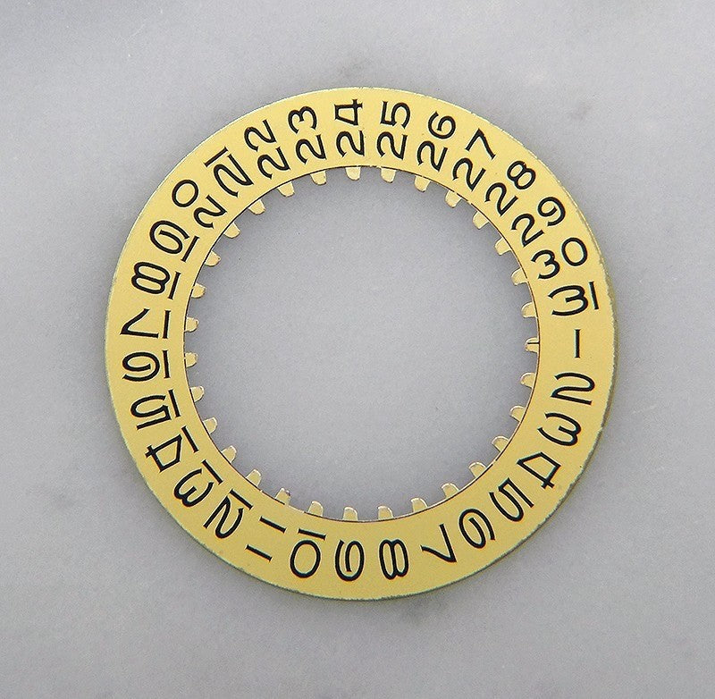 Vintage Genuine Rolex 3035 Champagne Beige Date Disc Submariner GMT Caliber