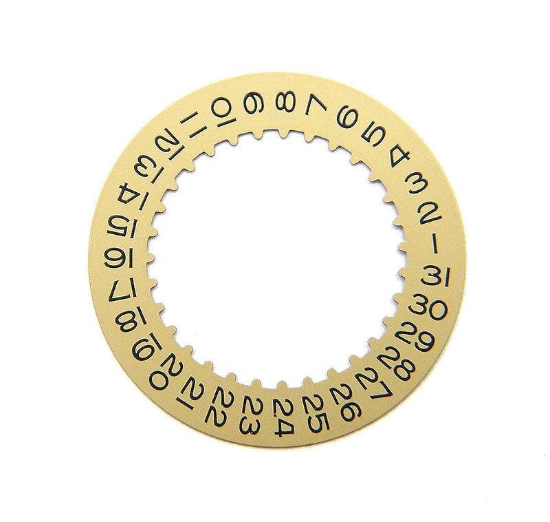 Genuine Rolex Date Disc 16100 Champagne Beige – 3135 3155 3175 3185 Caliber
