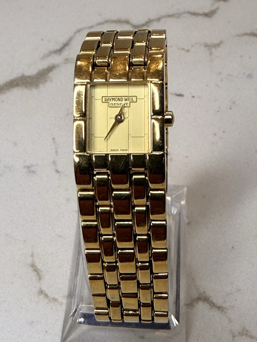 Ladies Raymond Weil 5886 Gold-tone Dial Stainless Steel Watch