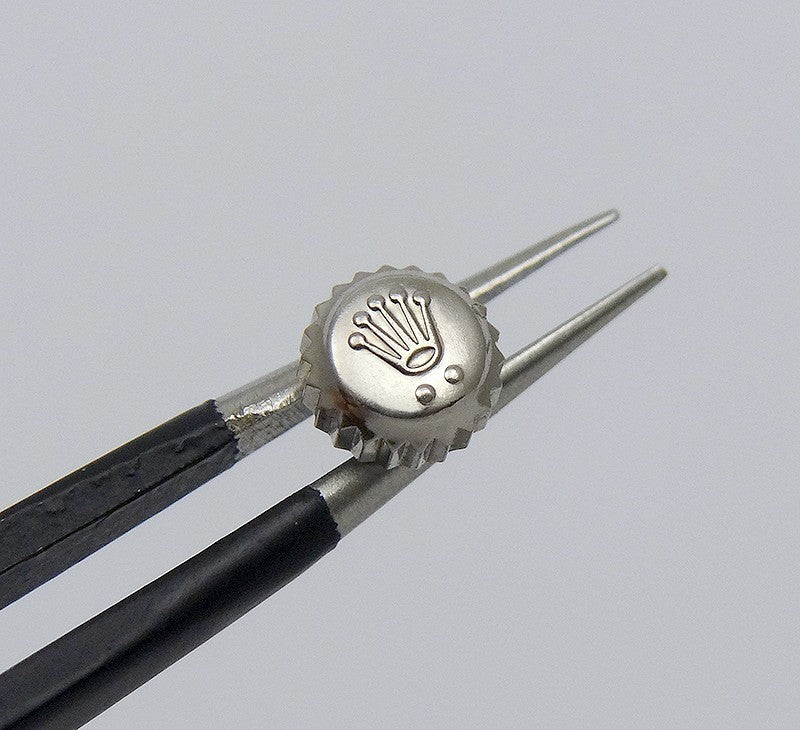 Genuine Rolex 24-531-9 18k White Gold 5.3mm Twinlock Crown 2 Dot Datejust 31